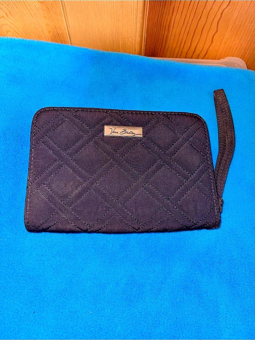 Vera Bradley Quilted Zip-Around Wristlet Wallet